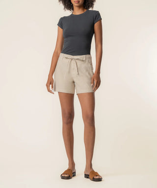 Katie High Rise Short Drawstring W/ Side Pocket