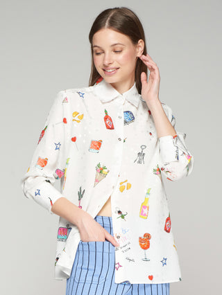 Aperitivo Print Blouse