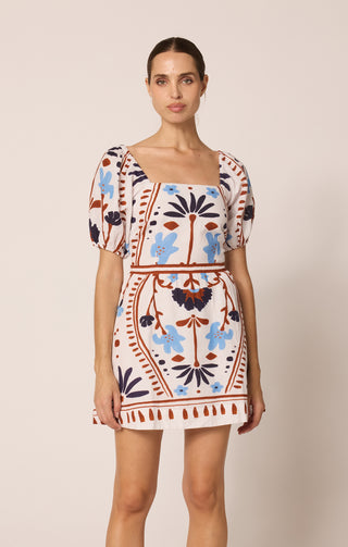 Mariana Mini Dress - Liliana Print