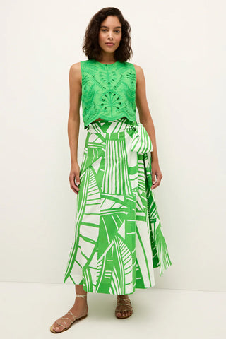 Estine Wrap Skirt - Verdant