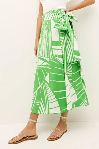 Estine Wrap Skirt - Verdant