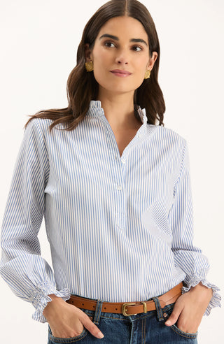 Gwen Pinstripe Top - Multi