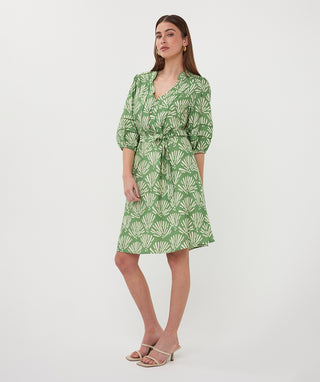 Dress Tropical Print