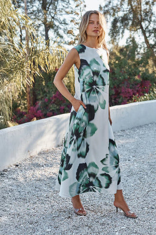 Sylvie Dress - Verdant Anemone
