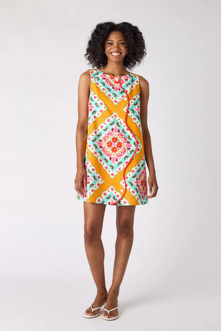 Zaire Dress - Tiles