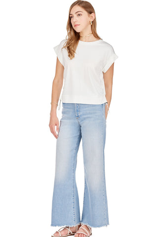 Cinched Top - White