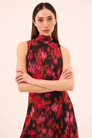 Luka Top - Blur Flora