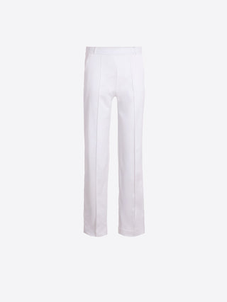 White Straight Leg Pant