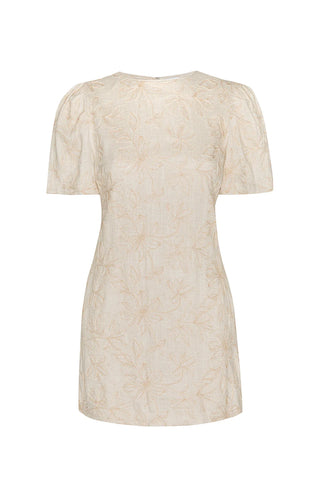Athela Dress - Embroidered Cord