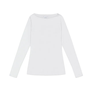 Eira Long Sleeve Top - White