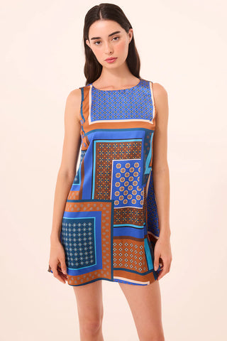 Goldie Dress - Tile Patchwork