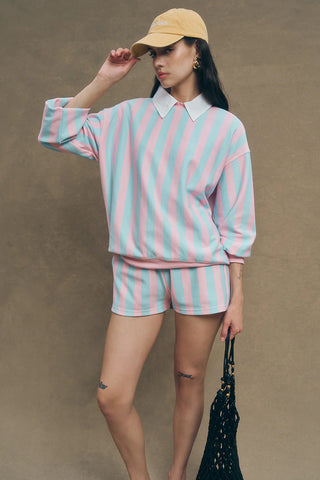 Monroe Shorts - Pink Blue