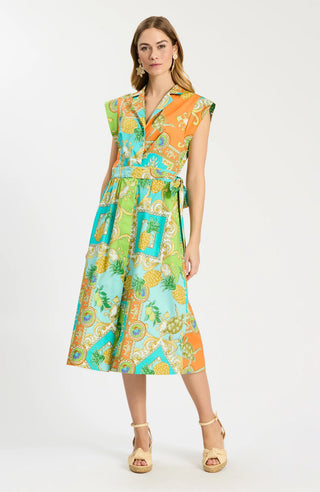 Paige Positano Dress - Multi