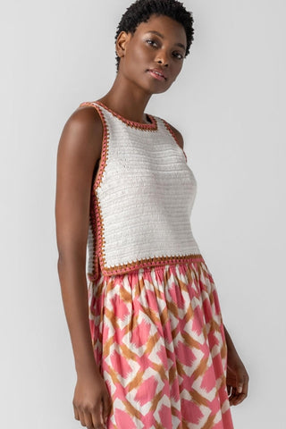 Crochet Tank - Ivory
