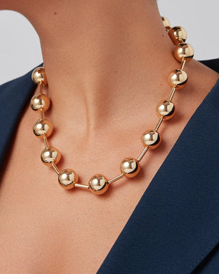 Celeste Mega Necklace - High Polish Gold