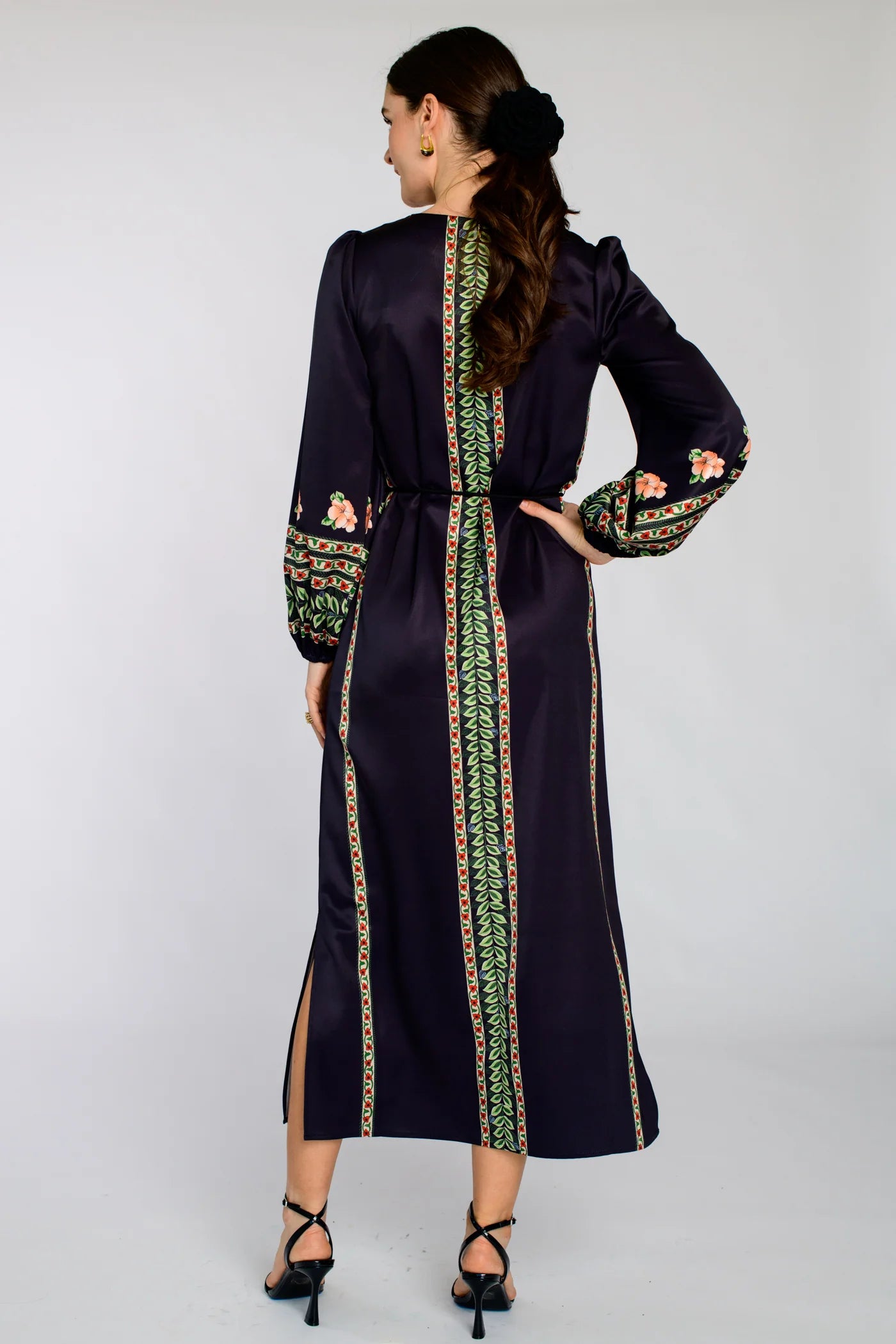 Dawn Maxi Dress - Garland Stripe S Dawn Maxi Dress - Garland Stripe S