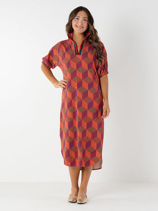 Poppy Caftan - Vintage Monogram