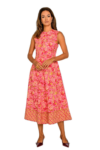 Claire Dress - Grandeur Cherry
