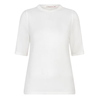 T-Shirt Rib Short Sleeve - Off White